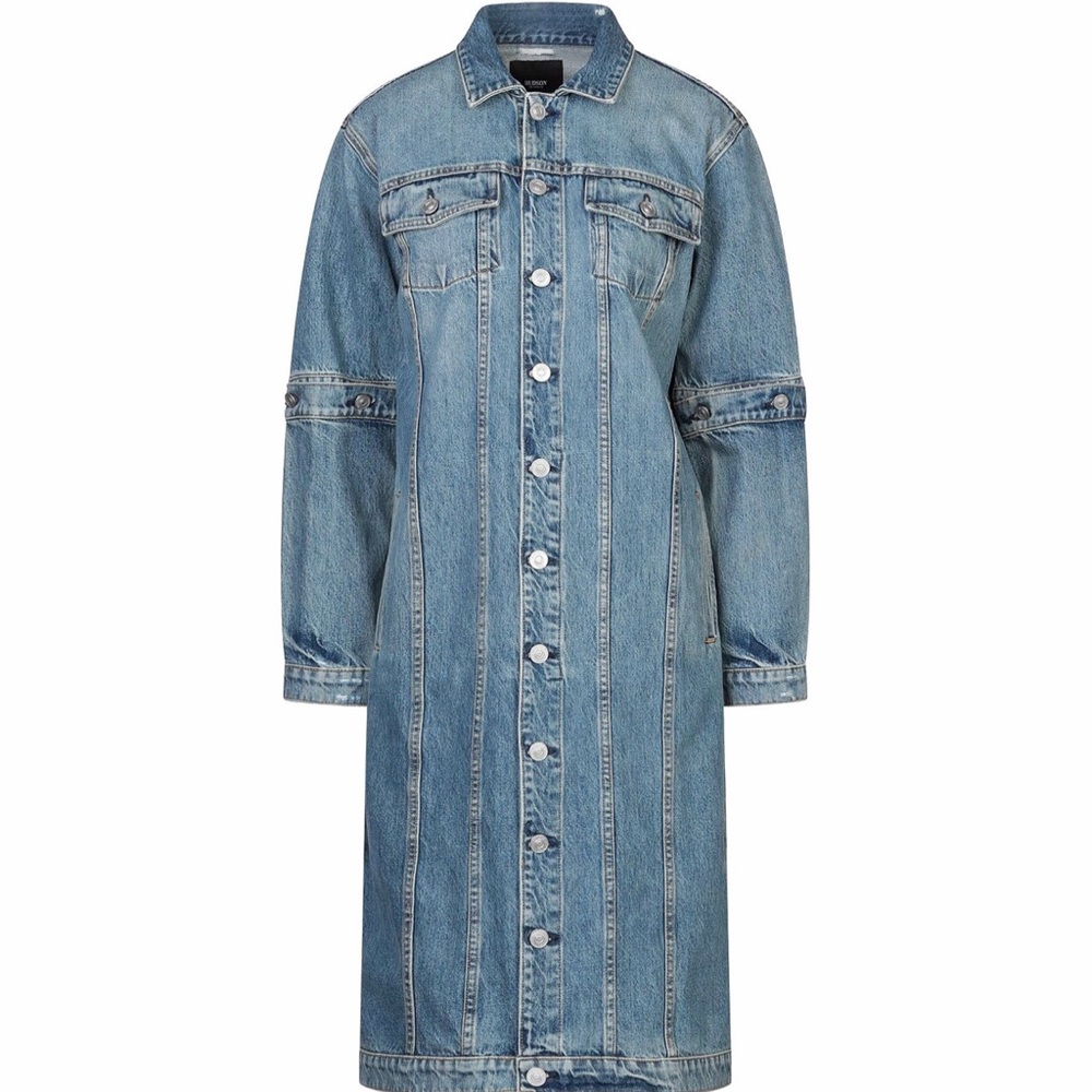 HUDSON LONG DENIM DUSTER